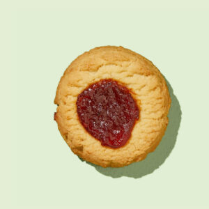 Strawberry Thumbprint Cookies